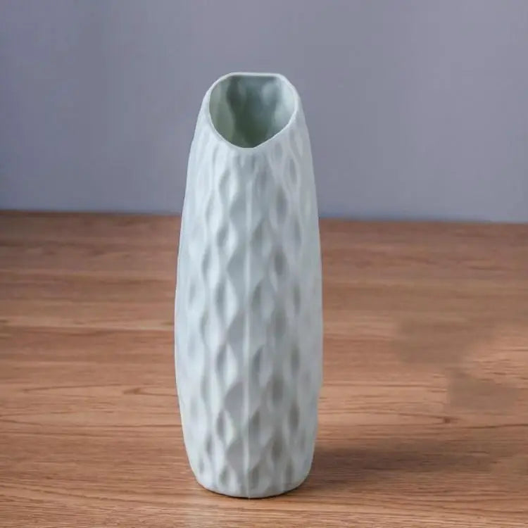 Sturdy Plastic Vase for Creative Display - Drop-resistant - Green - Home & Garden > Decor > Vases & Table Decor