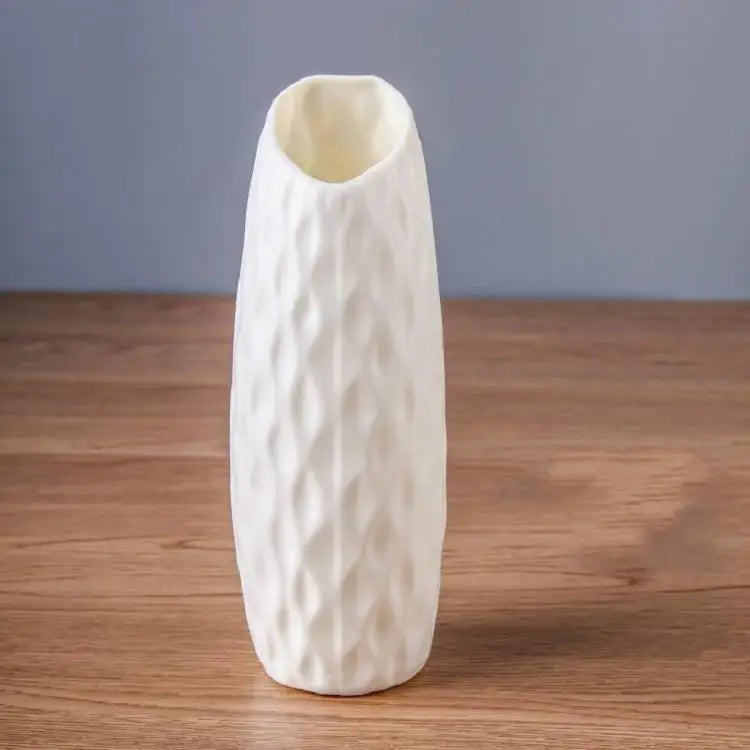 Sturdy Plastic Vase for Creative Display - Drop-resistant - Pink - Home & Garden > Decor > Vases & Table Decor