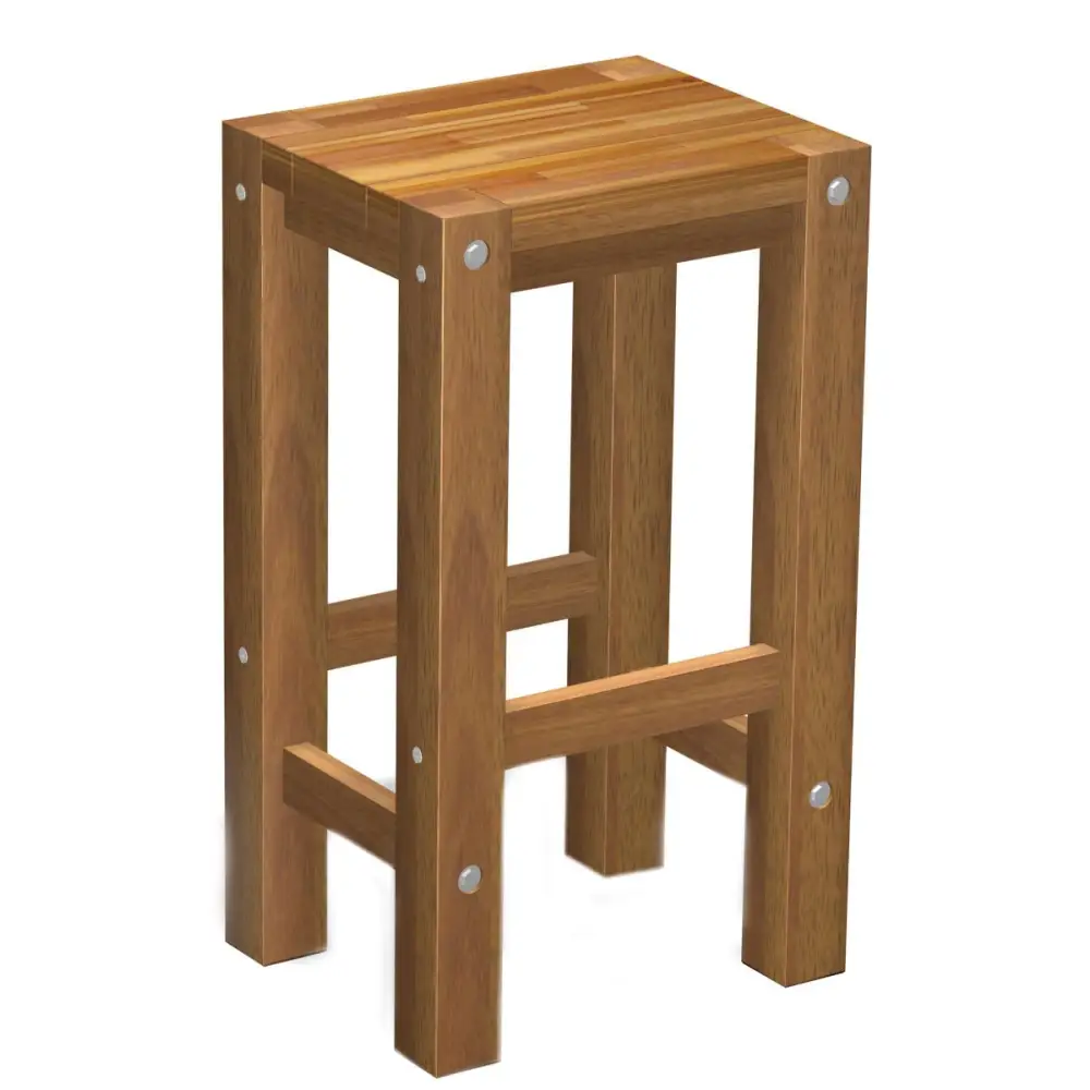 Sturdy Stool Natural - Furniture > Outdoor