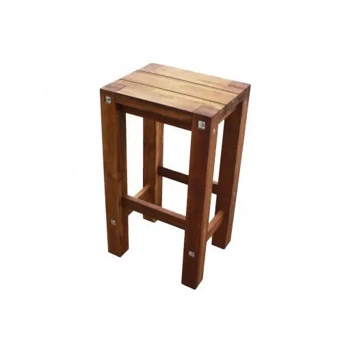 Sturdy Stool Natural oil Finish - Furniture > Outdoor
