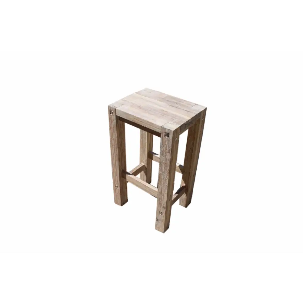 Sturdy Stool White - Furniture > Outdoor
