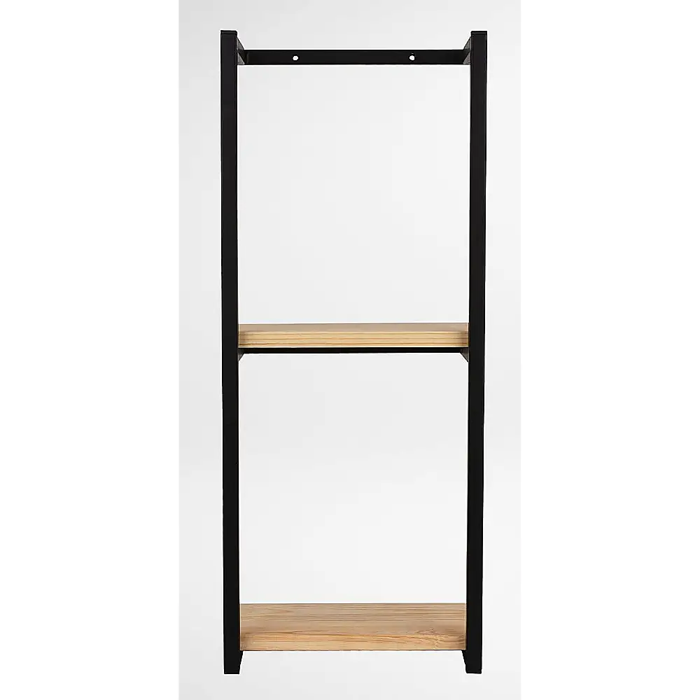 Stylish Bathroom Towel Storage Rack with Wooden Shelves - Home & Garden > DIY > Kitchen & Bathroom DIY