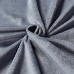 Super Soft Textured Corduroy Velvet European Pillowcase - Steel - Home & Garden > Bedding > Pillowcases