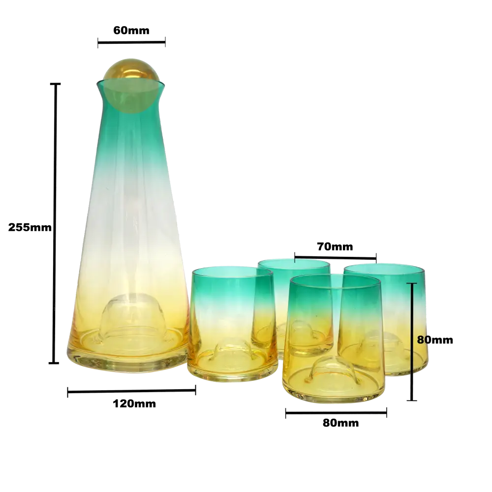 Suzhou Water Carafe Set - Home & Garden > Decor