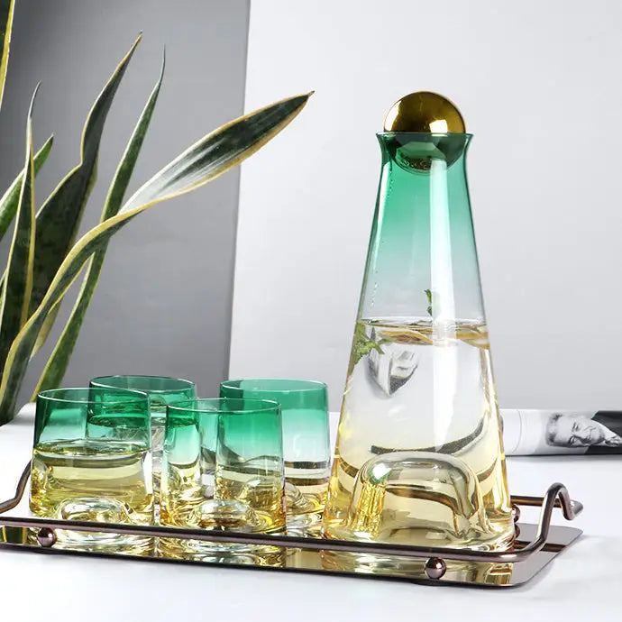 Suzhou Water Carafe Set - Home & Garden > Decor