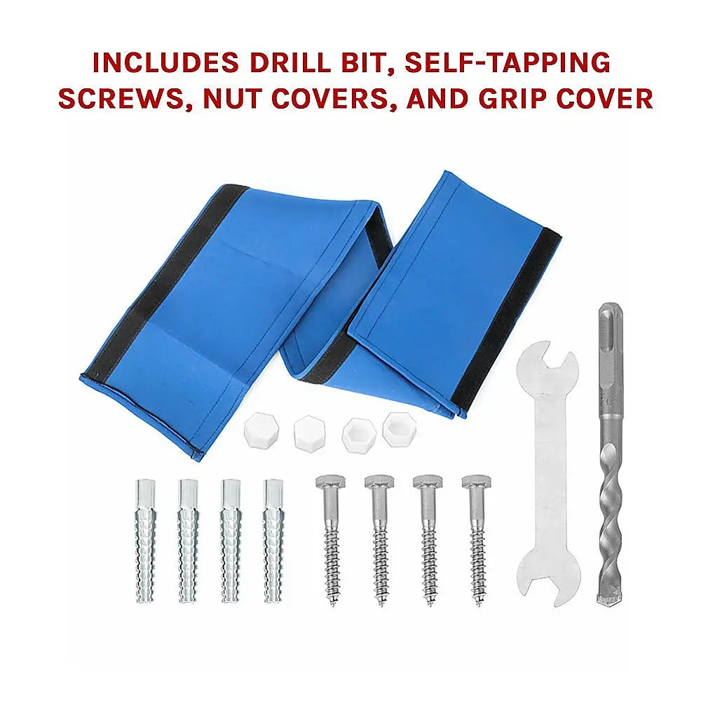 Swimming Pool Hand Rail Step Grab Rail 76.2x55.8cm with Drill Bit - Home & Garden > Pool & Accessories