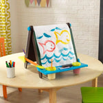Tabletop Easel Espresso with Brights - Baby & Kids > Kid’s Furniture