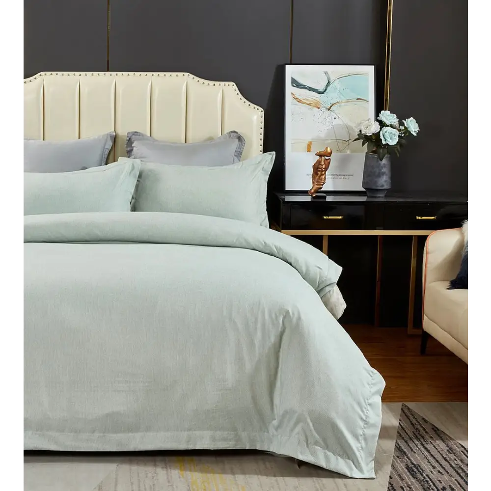Tailored Super Soft Quilt Cover Set - King Size - Home & Garden > Bedding