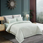 Tailored Super Soft Quilt Cover Set - King Size - Home & Garden > Bedding