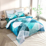 Takashi Quilt Cover Set - Queen Size - Home & Garden > Bedding