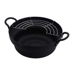 Takumi Japan Iron Tempura Deep Fry Pot Induction Compatible 24cm - Home & Garden > Kitchenware