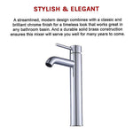 Tall Basin Mixer Tap Faucet -Kitchen Laundry Bathroom Sink - Furniture > Bathroom > Tap & Sink Accessories