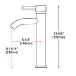 Tall Basin Mixer Tap Faucet -Kitchen Laundry Bathroom Sink - Furniture > Bathroom > Tap & Sink Accessories