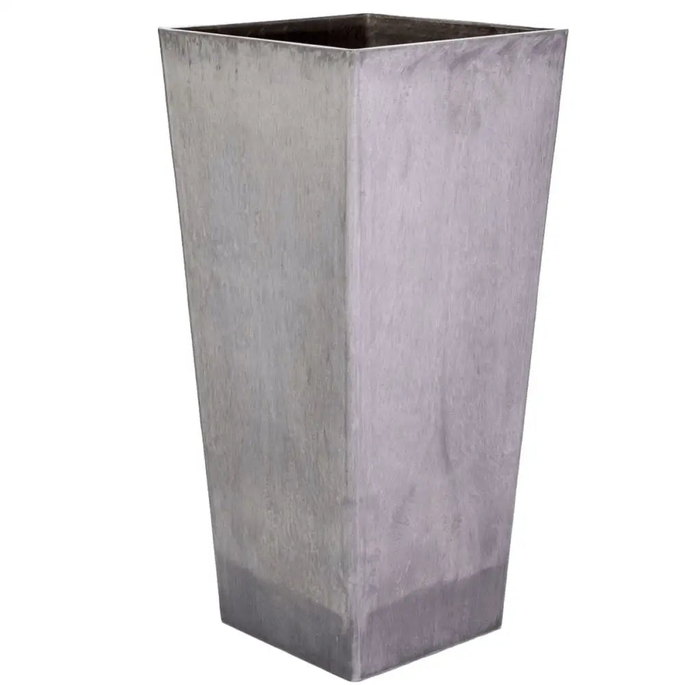 Tall Tapered Square Planter 70cm - Home & Garden > Artificial Plants