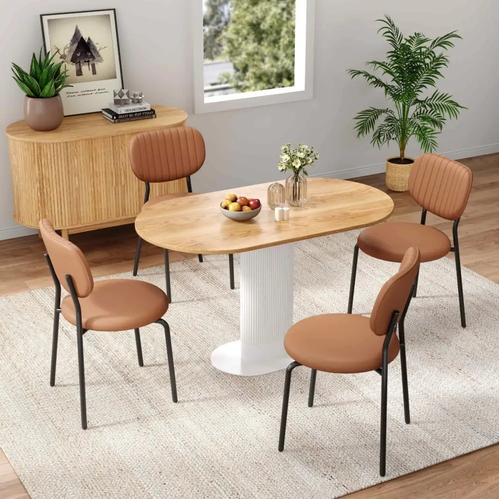 Tan Temptation Chair Duo - Furniture > Dining > Kitchen & Dining Chairs