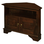 Tasmania 2 Door Corner TV Stand (Mahogany) - Home & Garden > Home & Garden Others