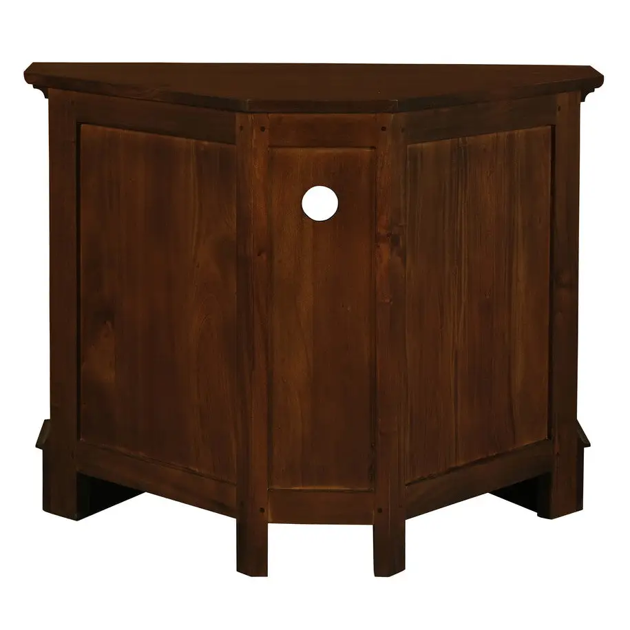 Tasmania 2 Door Corner TV Stand (Mahogany) - Home & Garden > Home & Garden Others