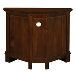 Tasmania 2 Door Corner TV Stand (Mahogany) - Home & Garden > Home & Garden Others