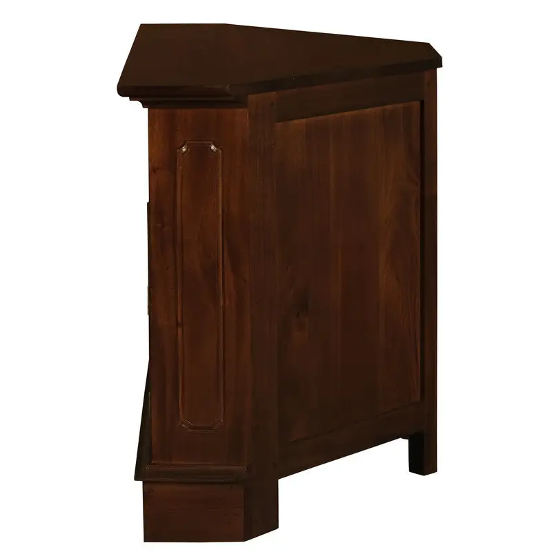 Tasmania 2 Door Corner TV Stand (Mahogany) - Home & Garden > Home & Garden Others