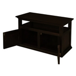 Tasmania 2 Door TV Stand (Chocolate) - Furniture > Living Room