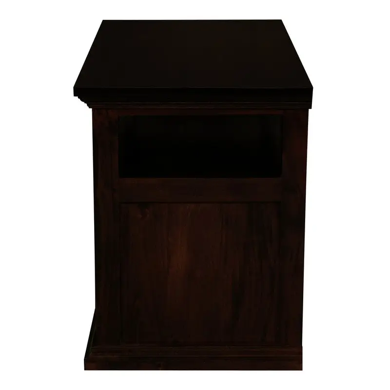 Tasmania 2 Door TV Stand (Chocolate) - Furniture > Living Room