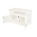 Tasmania 2 Door TV Stand (White) - Furniture > Living Room