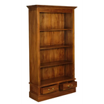 Tasmania 2 Drawer Bookcase (Light Pecan) - Home & Garden > Home & Garden Others