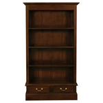 Tasmania 2 Drawer Bookcase (Mahogany) - Home & Garden > Home & Garden Others