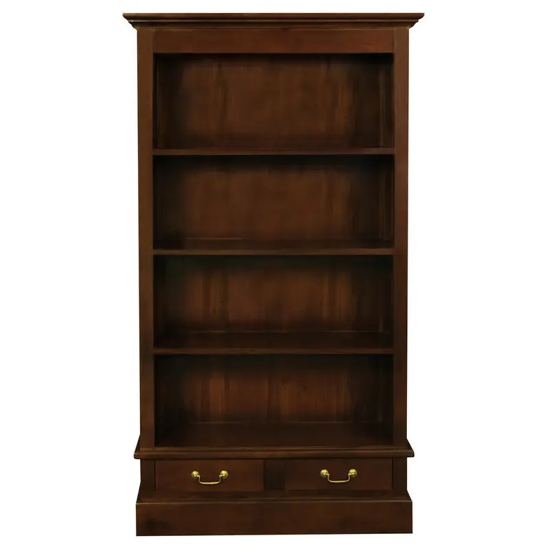Tasmania 2 Drawer Bookcase (Mahogany) - Home & Garden > Home & Garden Others