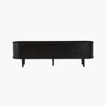Tate 200cm TV Unit in Black - Furniture > Living Room > TV Units