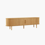 Tate 200cm TV Unit in Natural - Furniture > Living Room > TV Units