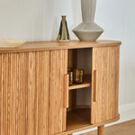 Tate 200cm TV Unit in Natural - Furniture > Living Room > TV Units