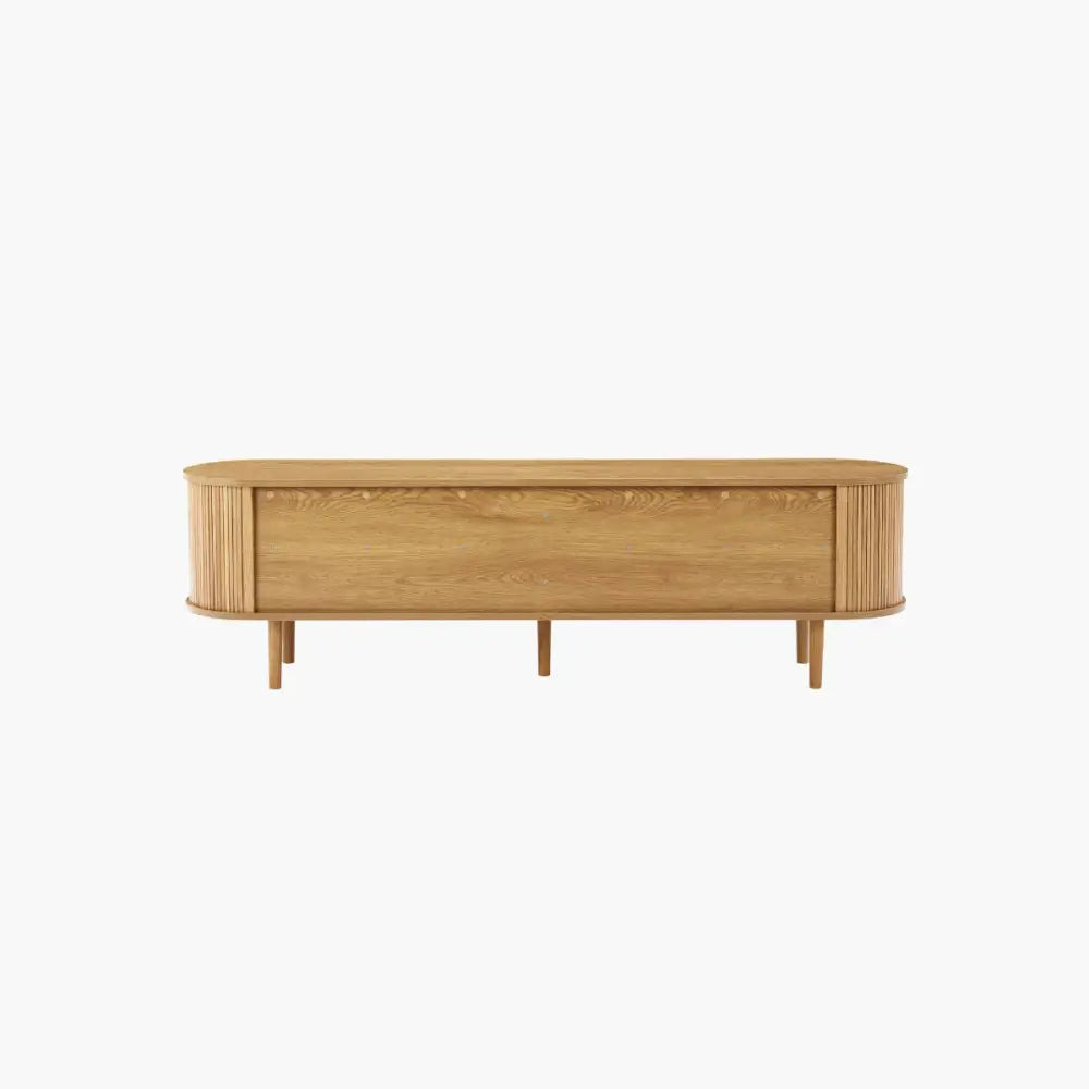 Tate 200cm TV Unit in Natural - Furniture > Living Room > TV Units