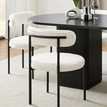 Tate 8 Seater Dining Table in Black - Furniture > Dining > Dining Tables