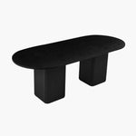 Tate 8 Seater Dining Table in Black - Furniture > Dining > Dining Tables