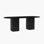 Tate 8 Seater Dining Table in Black - Furniture > Dining > Dining Tables