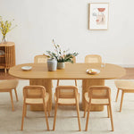 Tate 8 Seater Dining Table in Natural - Furniture > Dining > Dining Tables