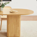 Tate 8 Seater Dining Table in Natural - Furniture > Dining > Dining Tables