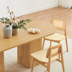 Tate 8 Seater Dining Table in Natural - Furniture > Dining > Dining Tables