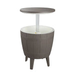 Taupe Cooler Table - Furniture > Outdoor