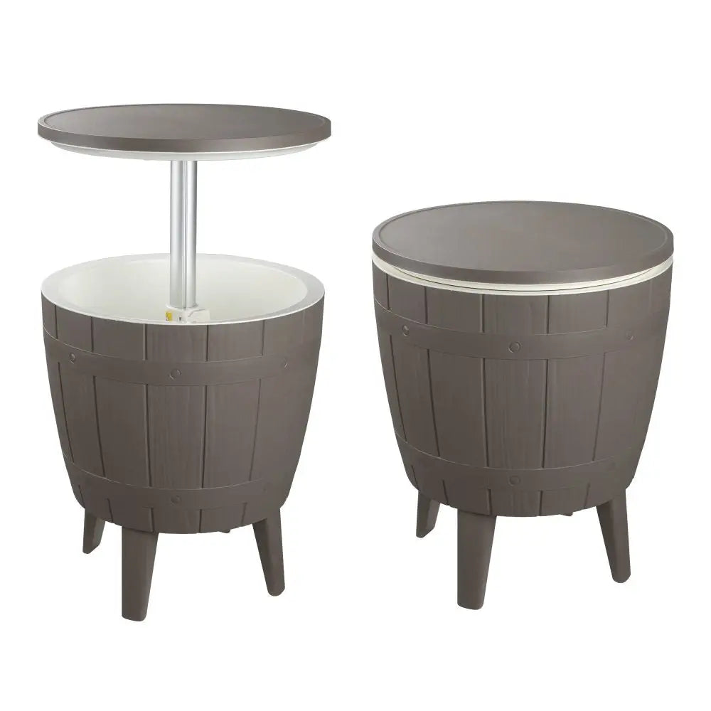 Taupe Cooler Table - Furniture > Outdoor