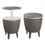 Taupe Cooler Table - Furniture > Outdoor
