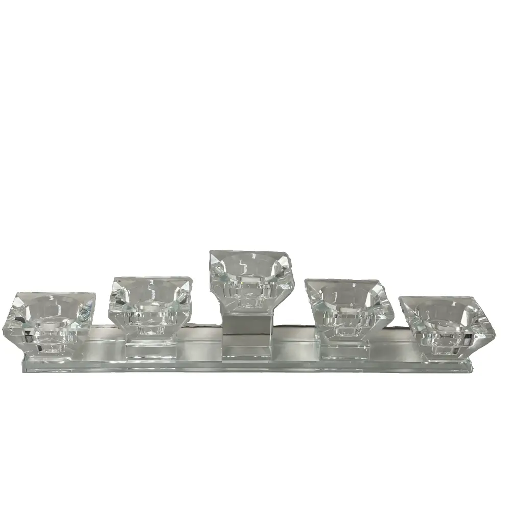 Tea Light Crystal Candle Holder - Large - Home & Garden > Decor > Vases & Table Decor