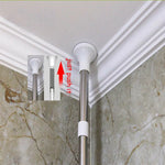 Telescopic Spring Tension Pole 4 Shelf Corner Bath Shower Rack Caddy Organiser - Home & Garden > DIY > Kitchen &