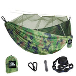 TERRAN Camping Hammock with Mosquito Net - Camouflage - Home & Garden > Hammocks > Hammocks & Accessories