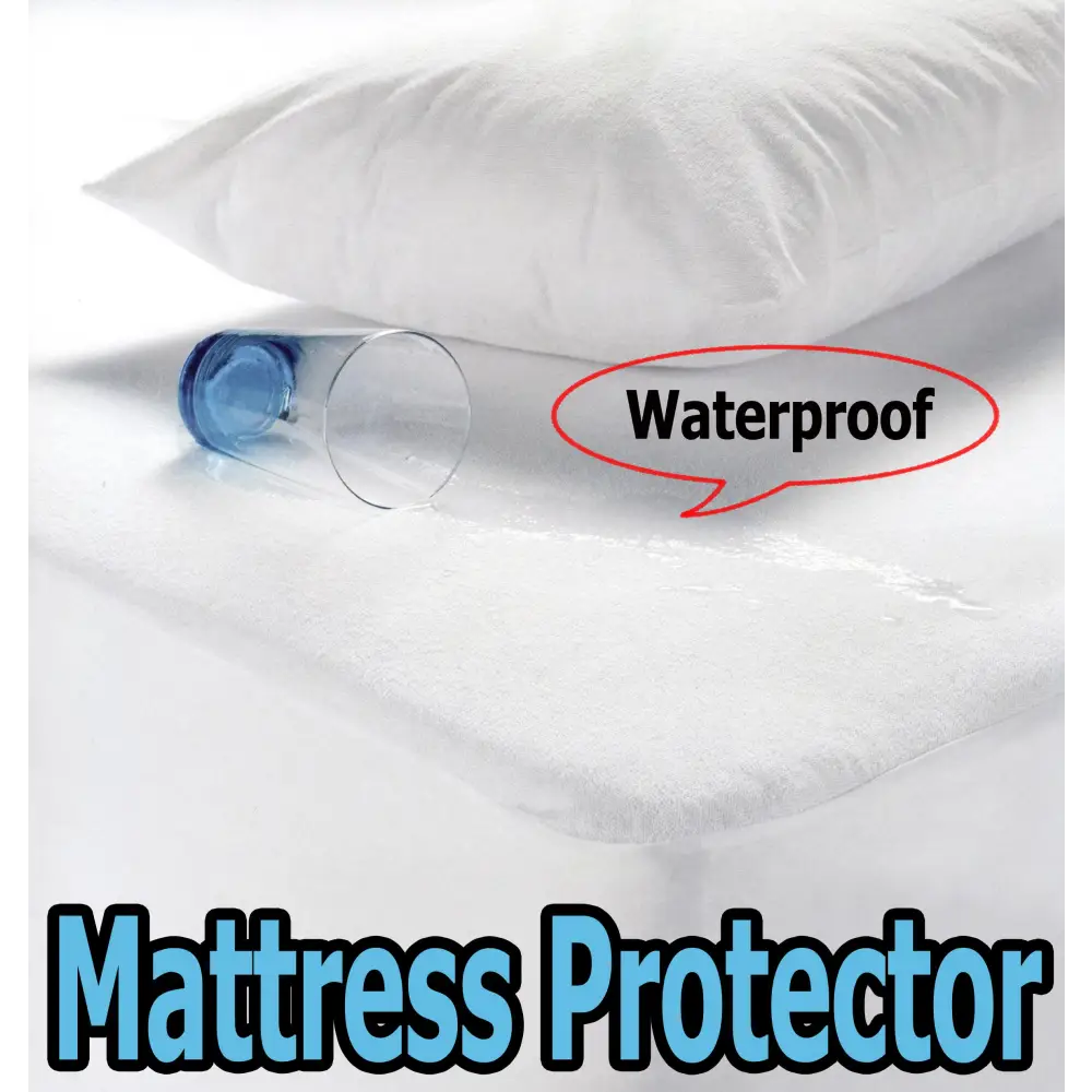 TERRY Mattress Protector - SINGLE - Home & Garden > Bedding