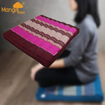 Thai Kapok Meditation Cushion Yoga Seat Pink - Home & Garden > Decor