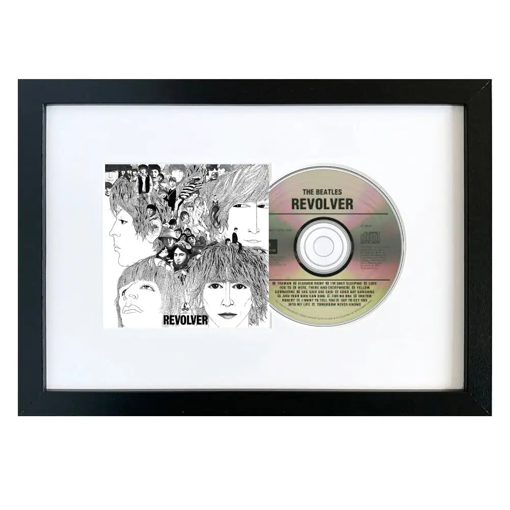 The Beatles - Revolver - CD Framed Album Art - Home & Garden > Wall Art