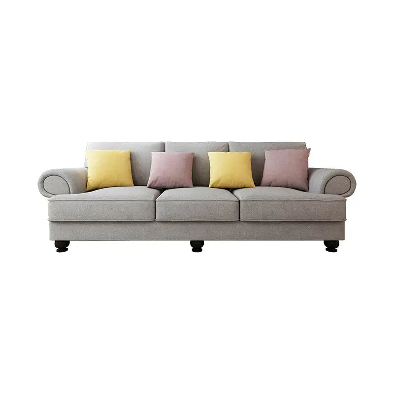 The Cloud Nine 3-Seater Sofa Grey - Furniture > Sofas > Sofas & Sofa Beds