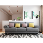 The Cloud Nine 3-Seater Sofa Slate Grey - Furniture > Sofas > Sofas & Sofa Beds